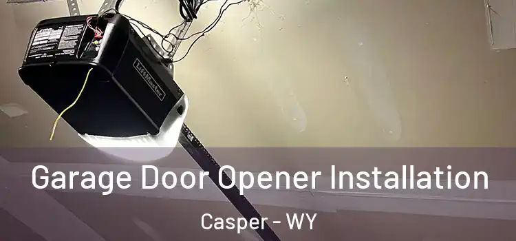  Garage Door Opener Installation Casper - WY